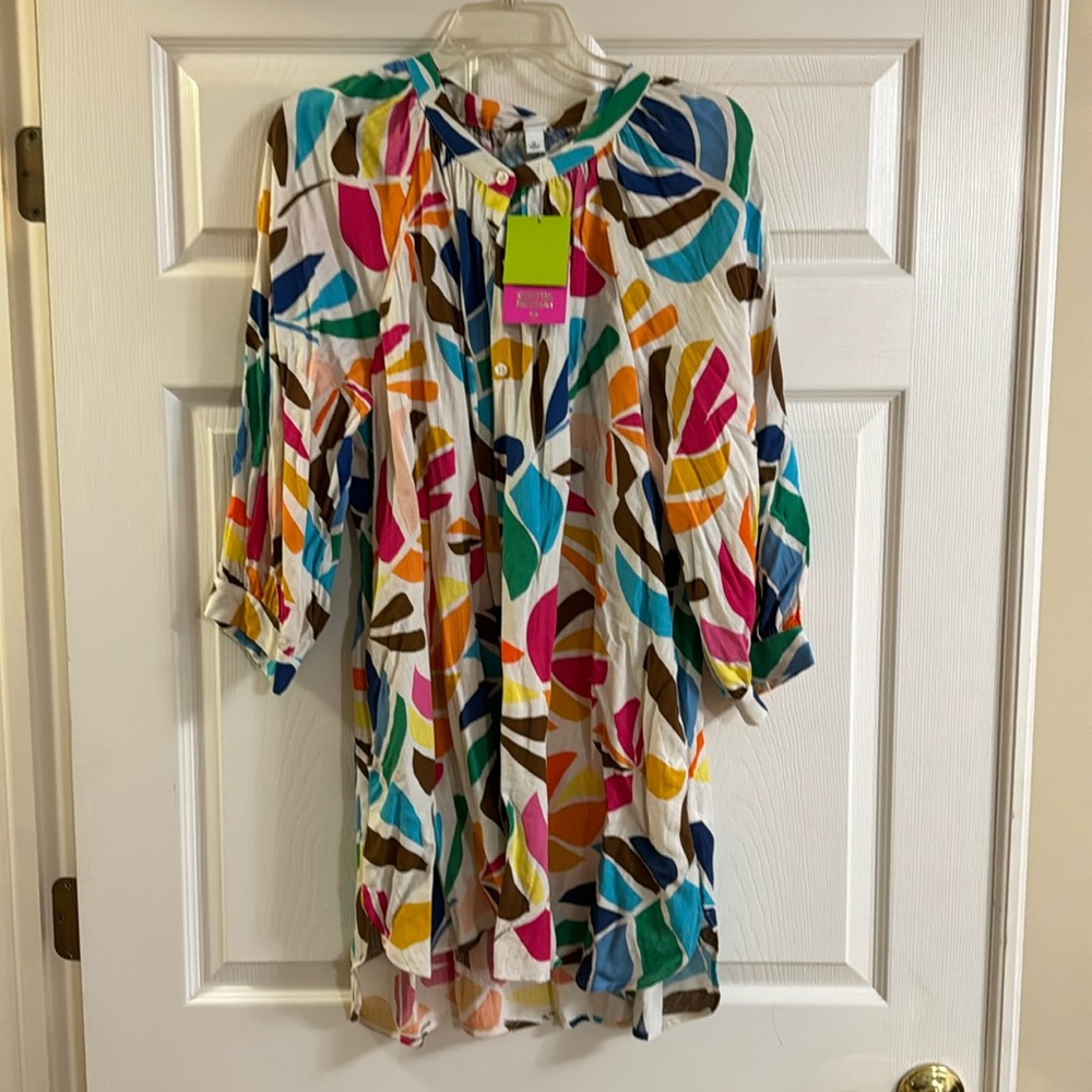 Target Tabatha Brown colorful dress